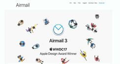 Desktop Screenshot of airmailapp.com